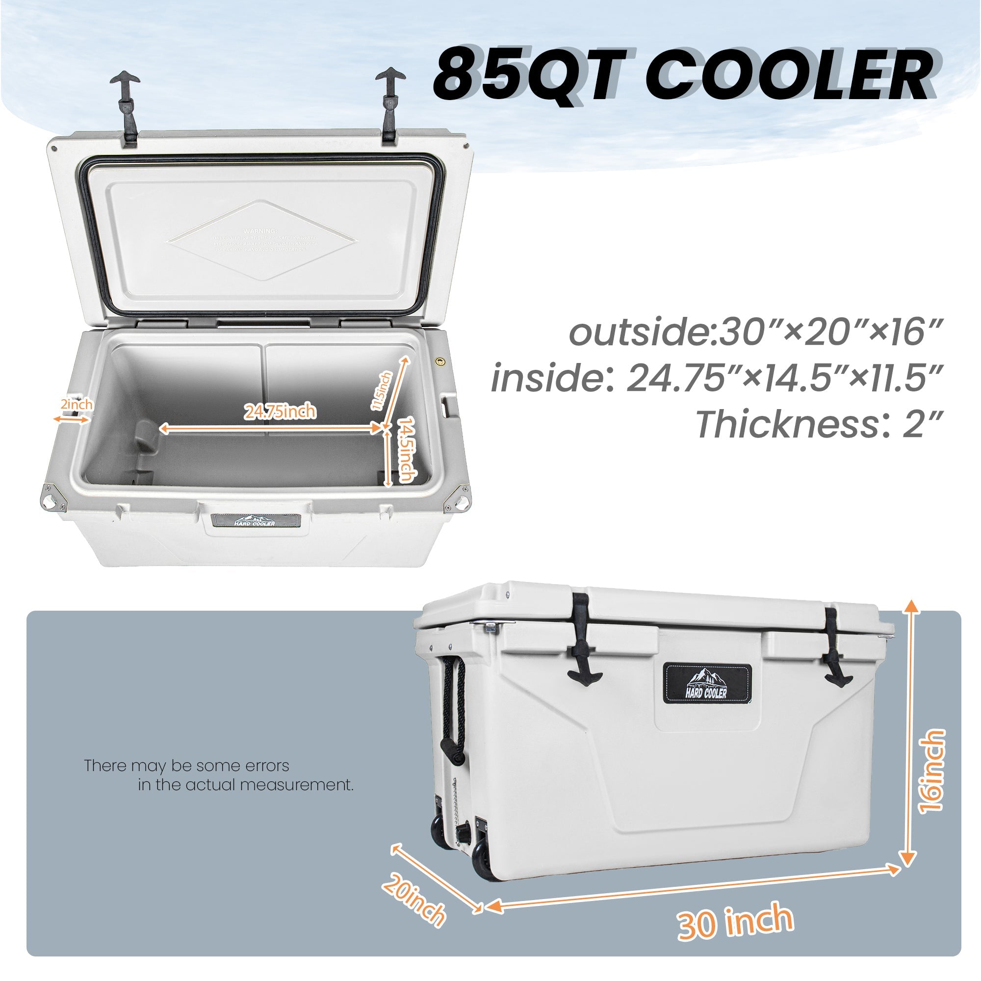 Trailer All 85 Quart Cooler