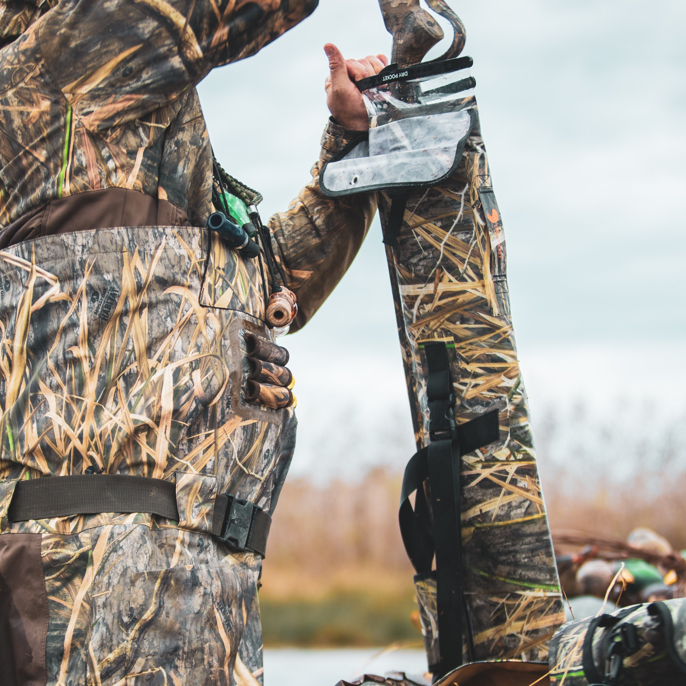 Waterproof Floating Shotgun Bag - Shadow Grass Habitat