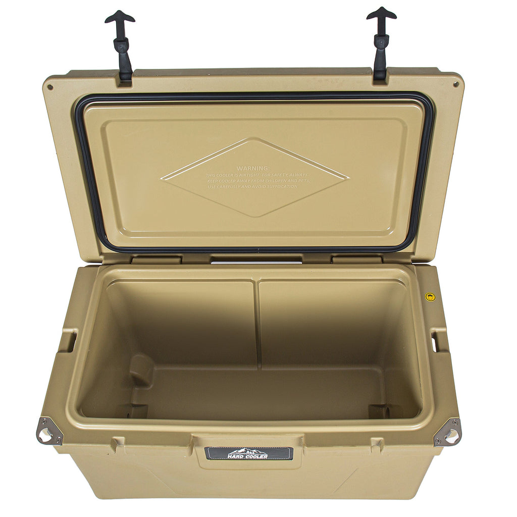 85 Quart Khaki Bear-Resistant Rotomolded Cooler