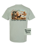 Chocolate Lab Duck Tee