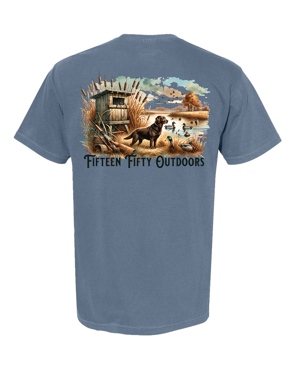 Chocolate Lab Duck Tee