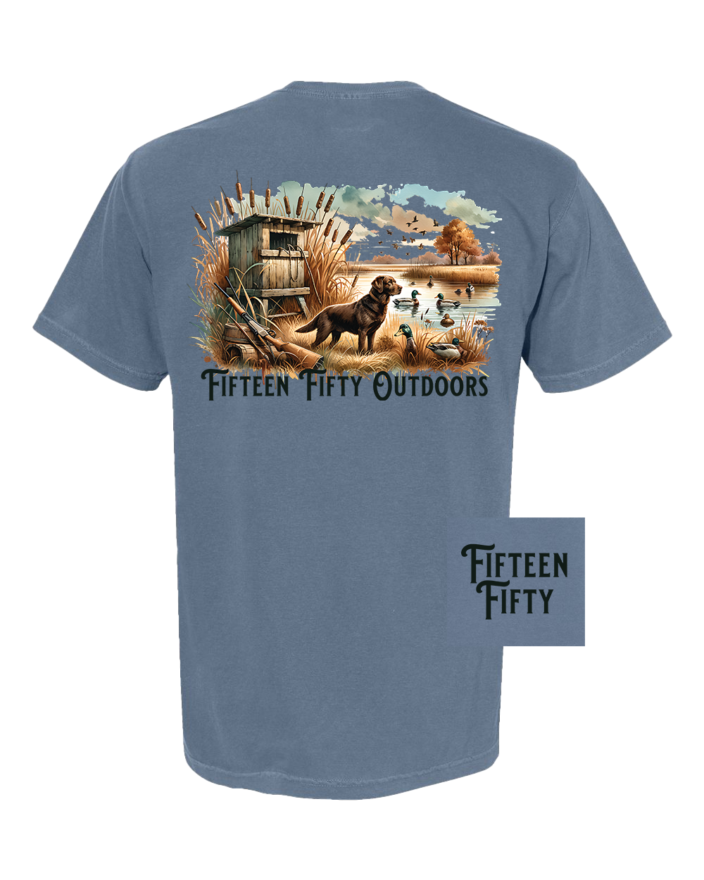 Chocolate Lab Duck Tee