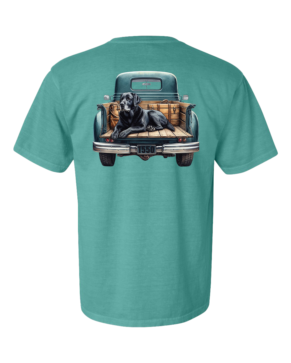 Dog in Truck Bed Tee