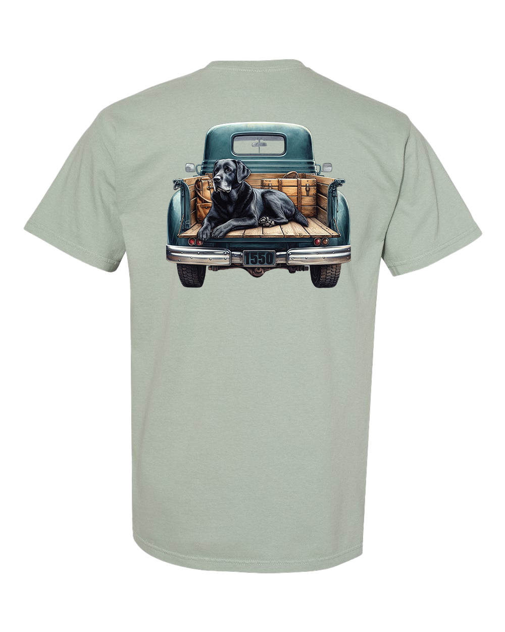Dog in Truck Bed Tee