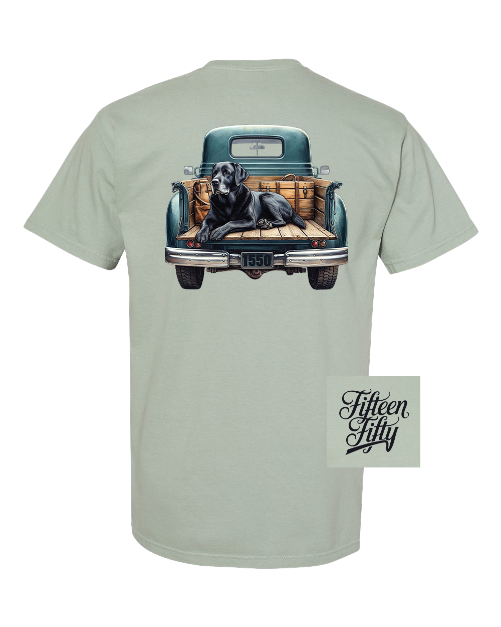 Dog in Truck Bed Tee