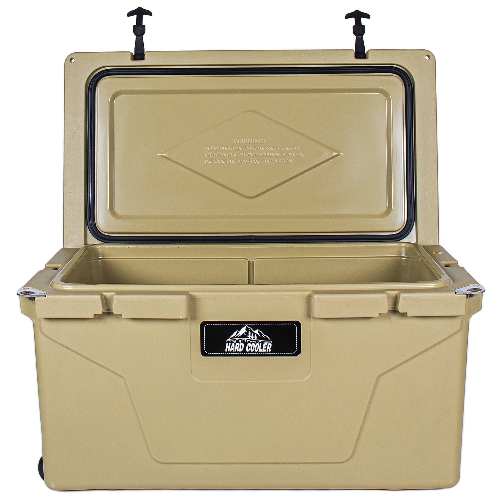 85 Quart Khaki Bear-Resistant Rotomolded Cooler